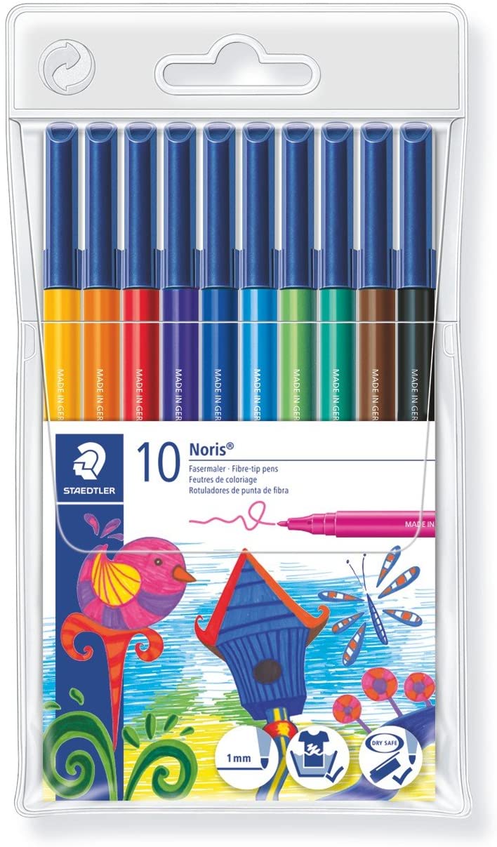 Rotulador fibra STAEDTLER Noris Club 326  Caja 10 1WP10