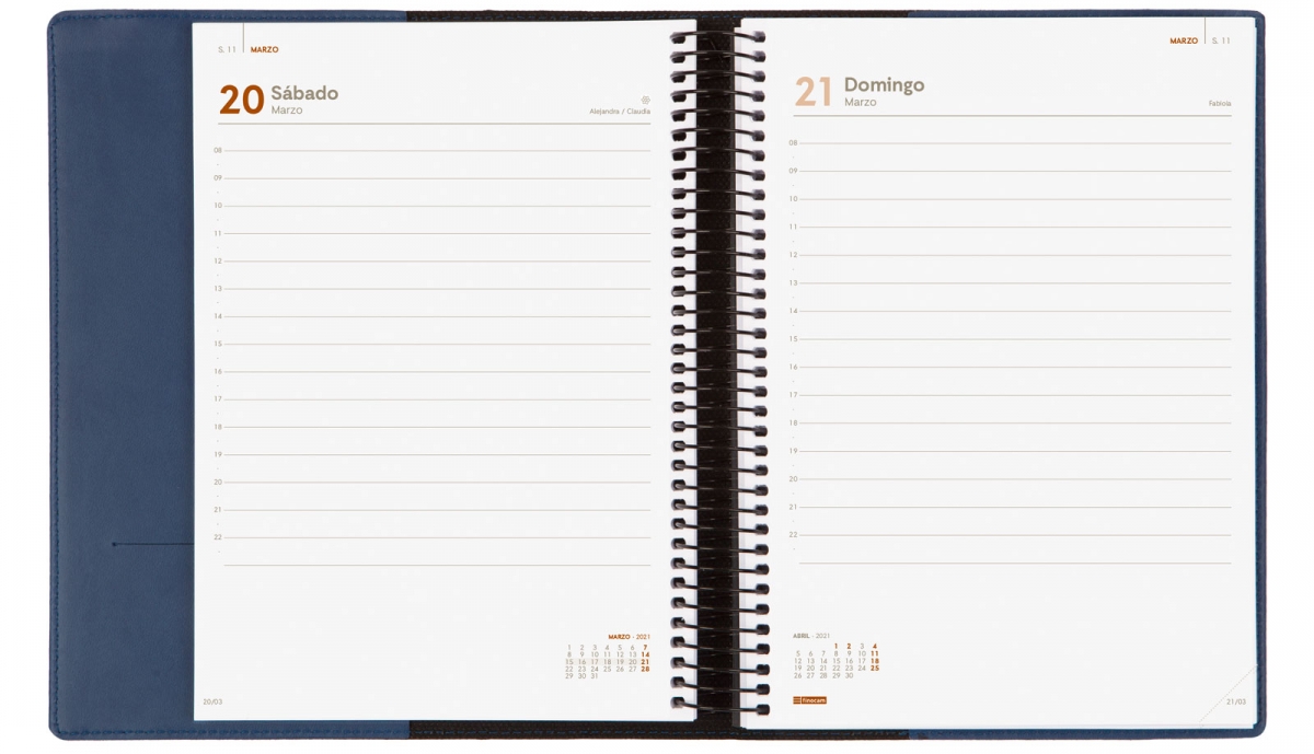 Recambio agenda FINOCAM Duo E10 1DP 