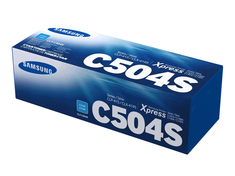 Tner SAMSUNG CLT-C504S cyan 1.800 pginas SU025A