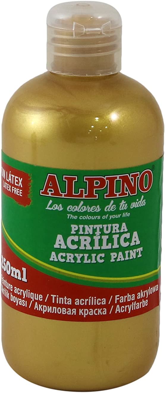 Pintura acrlica ALPINO oro 250ml DV000136