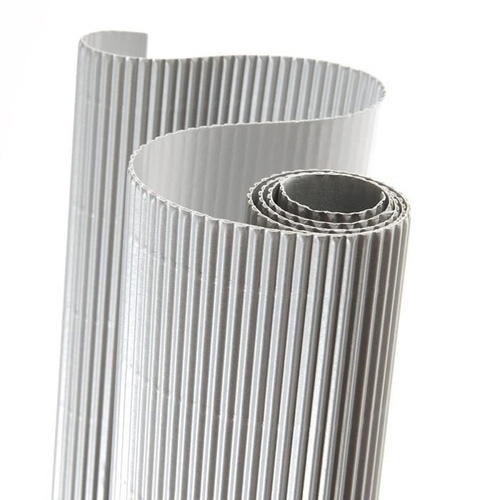 Cartn ondulado CANSON 300g plata 50x70cm Pack 10 