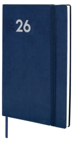 Agenda encuadernada FINOCAM Dynamic Mara Y10 D/P azul