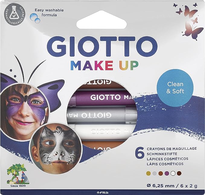 Lpices cosmticos GIOTTO Make-Up Metallic Caja 6 