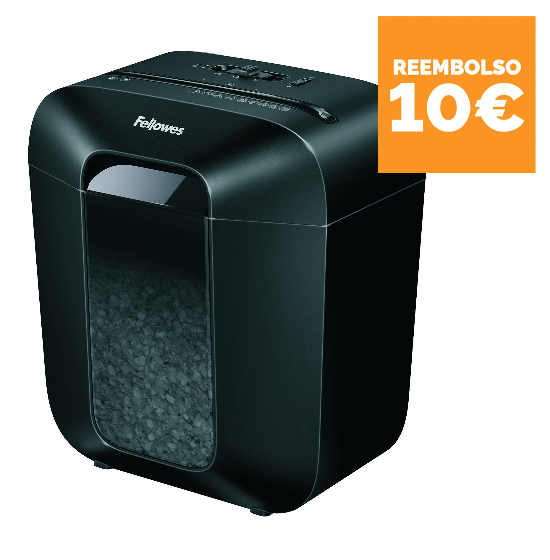 Destructora personal FELLOWES LX25M 4x12 6h 12l P4 