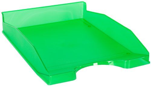 Bandeja pl�stico apilable FAIBO trasl�cido verde
