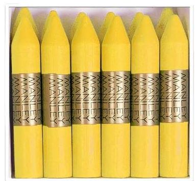 Cera blanda MANLEY amarillo claro Caja 12 MNC04475