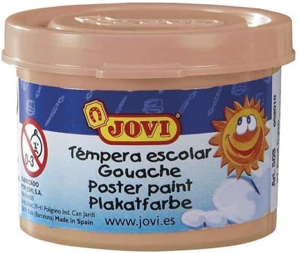 Tmpera-gouache gel JOVI plata bote 35ml 503 38