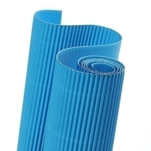 Cartn ondulado CANSON 300g azul 50x70cm Pack 10 
