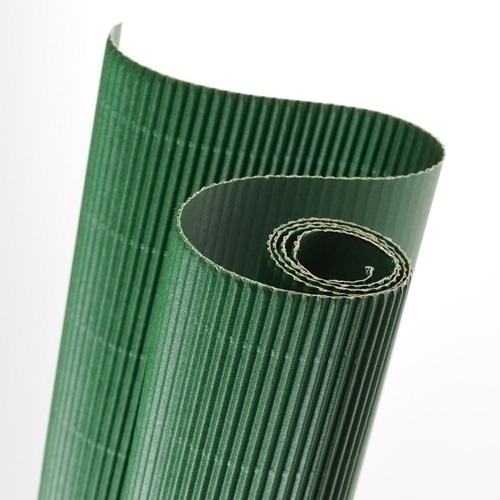 Cartn ondulado CANSON 300g verde 50x70cm Pack 10 