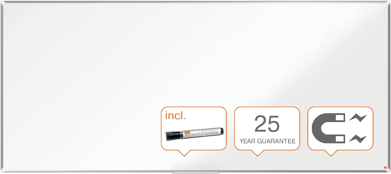 Pizarra blanca NOBO Premium Plus vitrificado 270x120