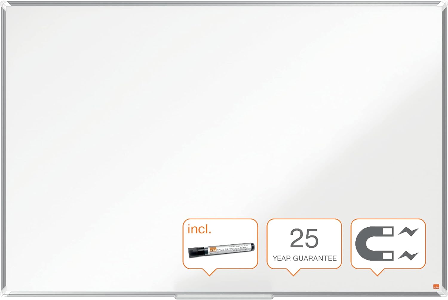 Pizarra blanca NOBO Premium Plus vitrificado 150x100