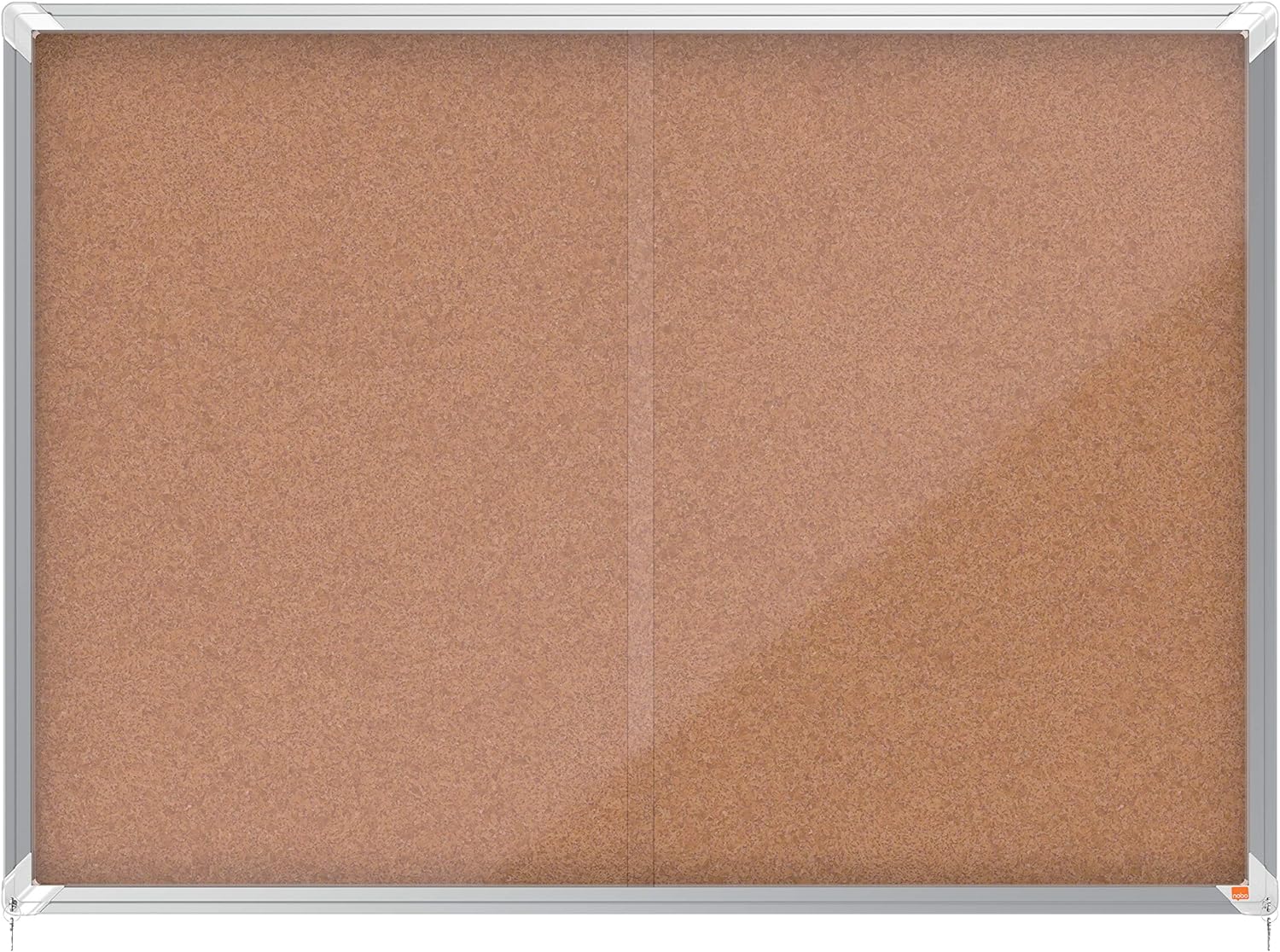 Vitrina interior NOBO Premium corcho Corredera 18xA4 
