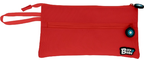 Portatodo BITS&BOBS simple plano rojo