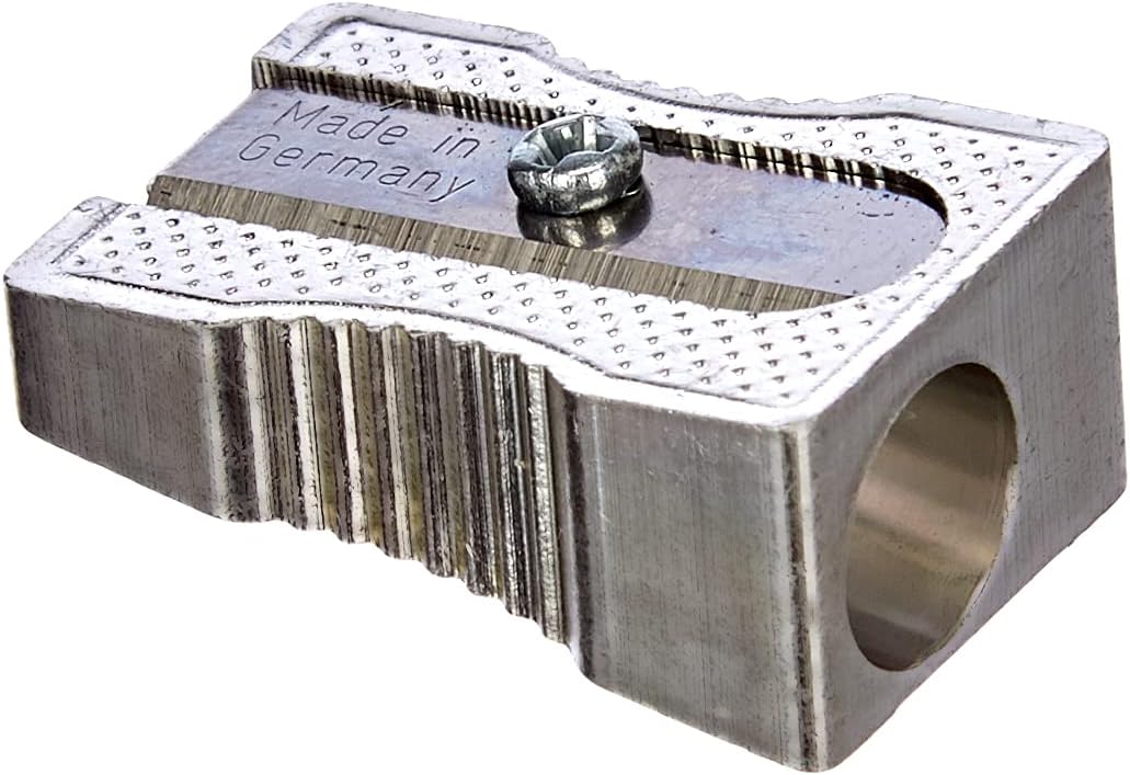 Sacapuntas metal FABER CASTELL cua 1 entrada 183100