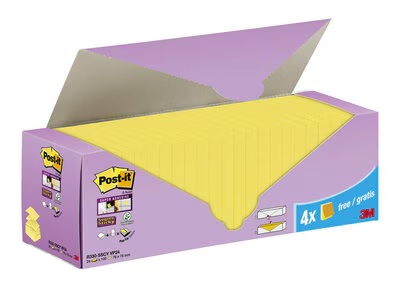 Z-Notas POST-IT 76x76 Super Sticky R-330 90h Pack 24