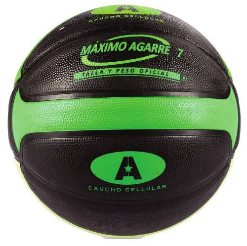 Baln baloncesto AMAYA n7 verde celular plus 700200