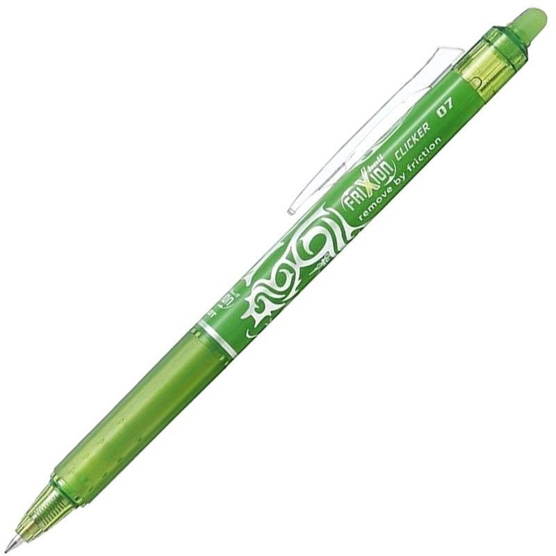 Bolgrafo borrable PILOT Frixion Clicker 0,7mm verde cl