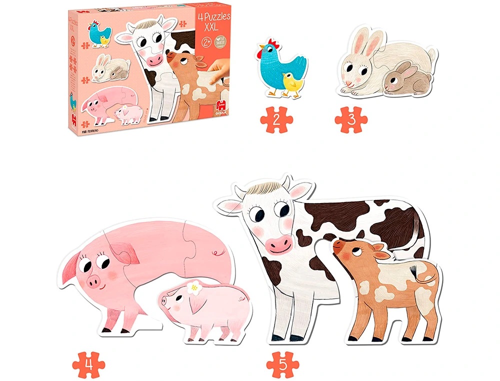 Puzzle XXL GOULA mams/bebes 163781