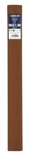 Rollo Papel cresp�n CANSON 0.50x2.5m 40g chocolate