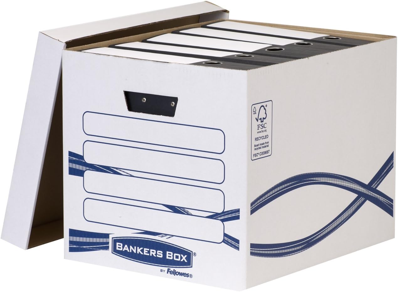 Maxi contenedor BANKERS BOX azul Pack 10 4461001