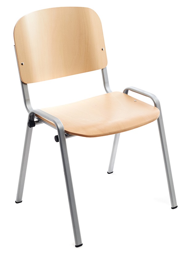 Silla confidente ROCADA madera haya natural RD-974S