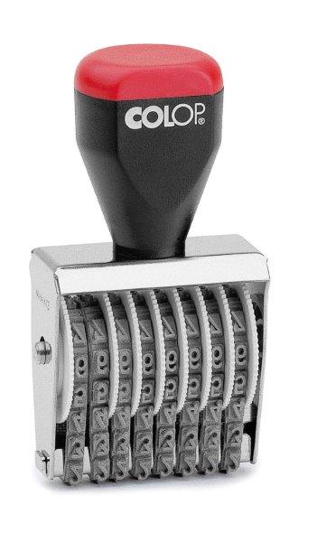 Numerador manual COLOP 8 bandas 4mm 04008
