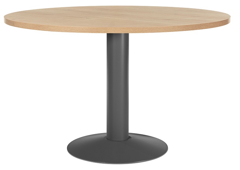 Mesa reunin ROCADA 100cm  antracita/roble 3005ATY08