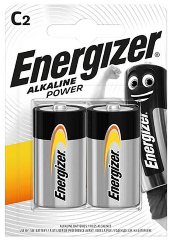 Pila alcalina ENERGIZER Power LR14 Tipo C Blster 2