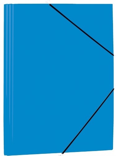 Carpeta gomas solapas MARIOLA PP F azul 1085P1
