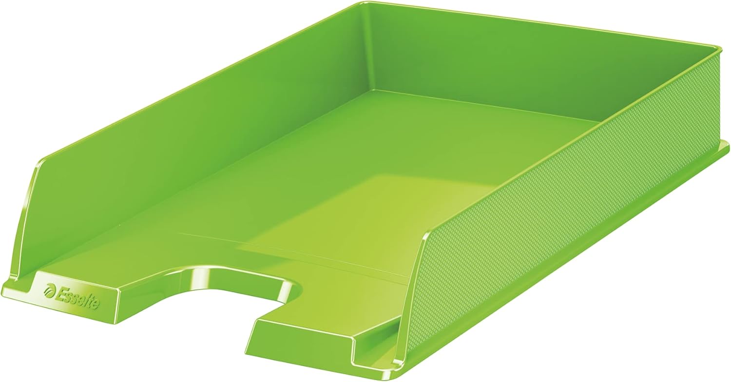 Bandeja plstico ESSELTE Europost verde 623927