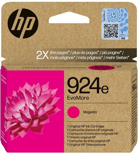 Tinta HP N924e magenta 4K0U8NE 800 pginas