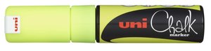 Marcador tiza lquida UNI Chalk Marker PWE-8K amarillo