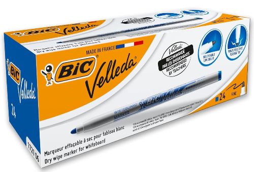 Rotulador pizarra VELLEDA 1721 c�nica 1,5mm azul