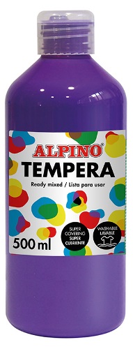 Tmpera lquida ALPINO 500ml violeta DM010182