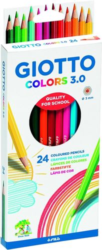 Lpiz color GIOTTO Colors 3.0 Estuche 24 F276700
