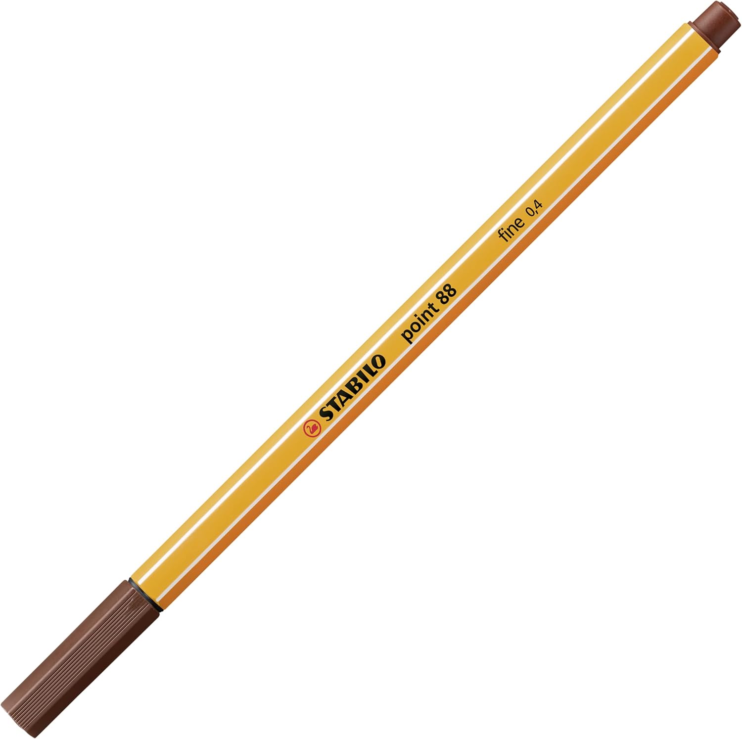 Rotulador fibra STABILO Point 88 marrn 88/45