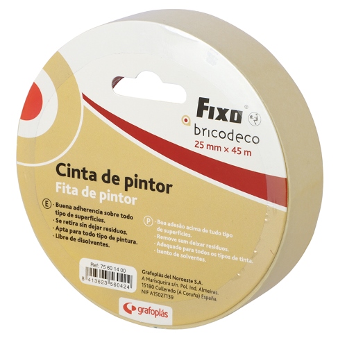Cinta pintor FIXO 45mx25mm 
