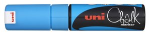 Marcador tiza lquida UNI Chalk Marker PWE-8K azul clar