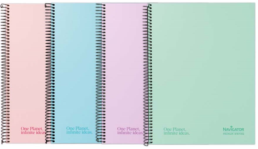 Cuaderno NAVIGATOR T.Extra A4 5x5 4T   80h Pack 5 Paste
