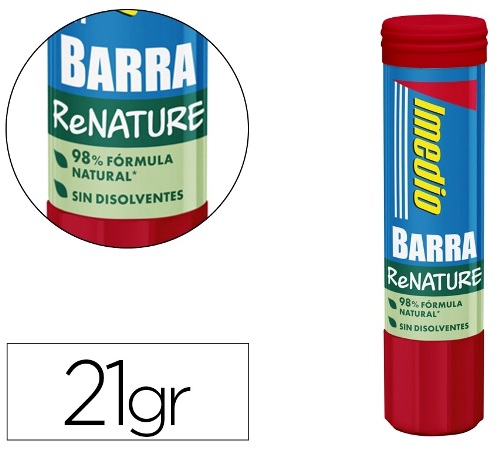 Pegamento barra IMEDIO ReNature 21 gramos 7001478