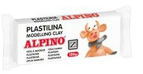 Plastilina ALPINO 150gr blanco DP00006801