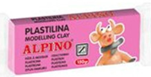 Plastilina ALPINO 150gr rosa DP00007601