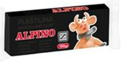 Plastilina ALPINO 150gr negro DP00007901