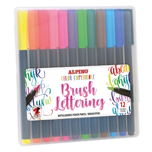 Rotulador ALPINO Lettering Color Experice Caja 12