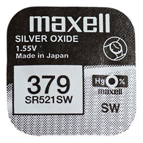Pila �xido plata MAXELL 379 SR0521SW 1.55v  (M039)