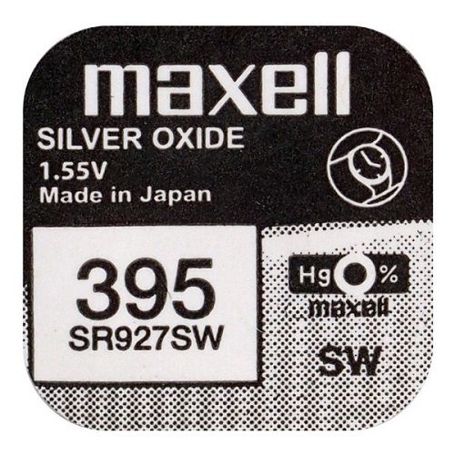 Pila �xido plata MAXELL 395 SR927SW 1.55v  (M058)