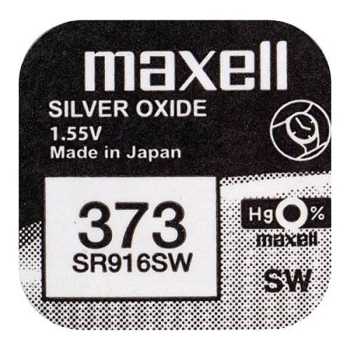 Pila �xido plata MAXELL 373 SR0916SW 1,55v (M054)
