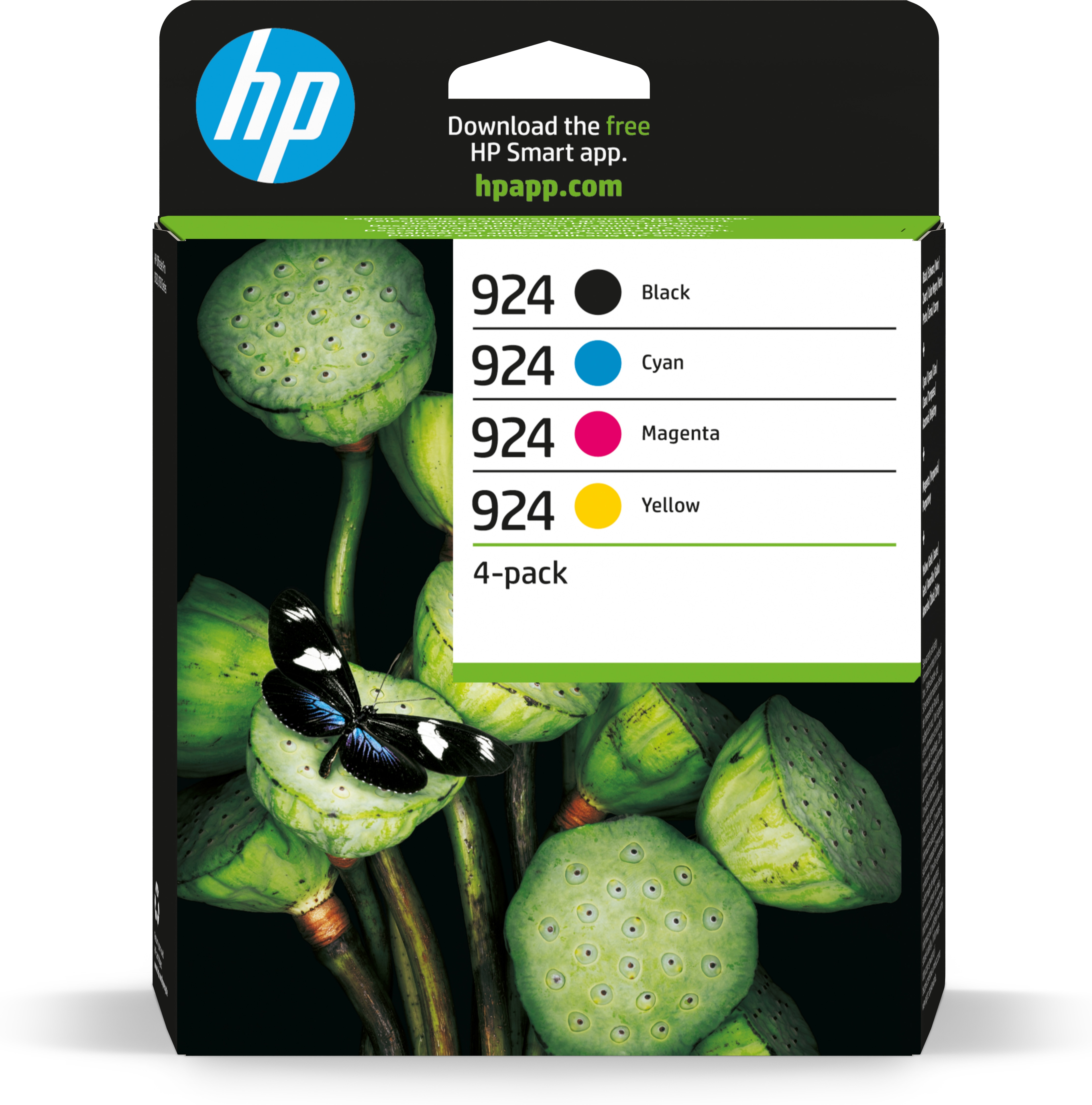 Tinta HP N�924 negro+color 6C3Z1NE