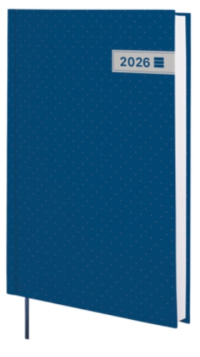 Agenda encuadernada FINOCAM Porto Y10 D/P azul 